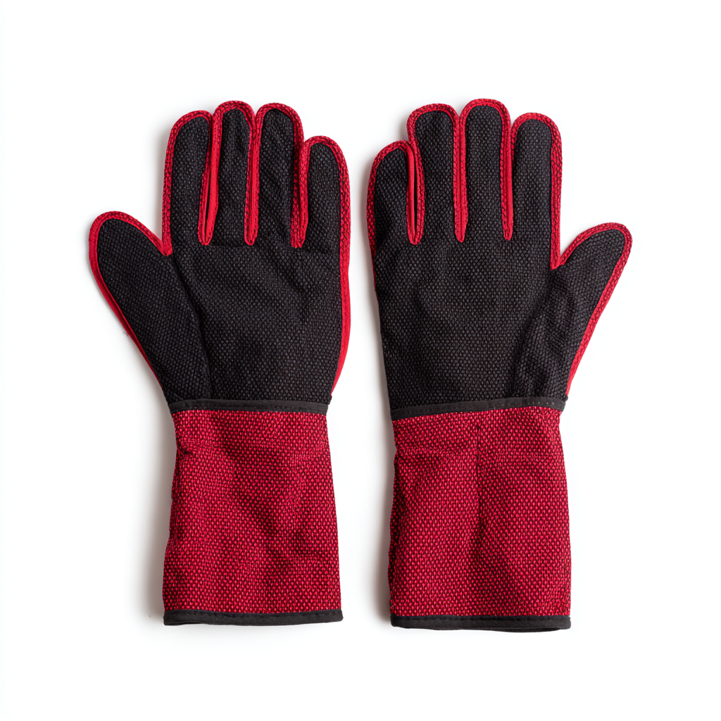 Teravo Extra-Long Arm Protection Oven Mitts