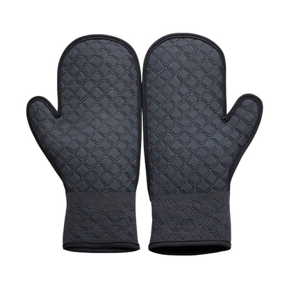 Teravo Pro-Grip Silicone Oven Mitts (Heat Resistant)
