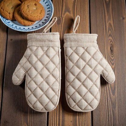 Teravo Classic Cotton Quilted Oven Mitts